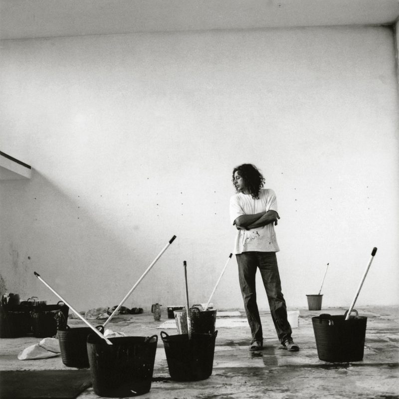 Guillem en su taller